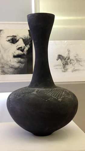 Artist: Michelle Legg Title: Untitled Vessel Medium: Coiled ceramic vessel. Est: R1 500 - R3 500 - MichelleLegg
