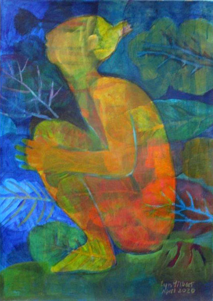 Crouching Figure Lyn Gilbert Artwork