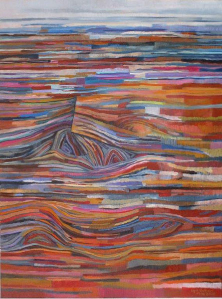 Sedimentary Layers Lyn Gilbert Artwork