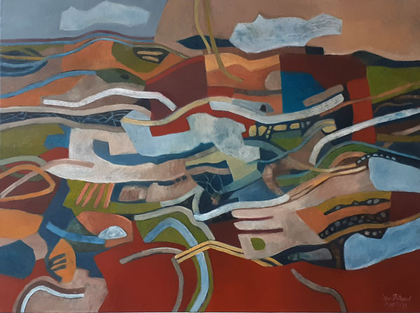 Aerial View Lyn Gilbert Artwork