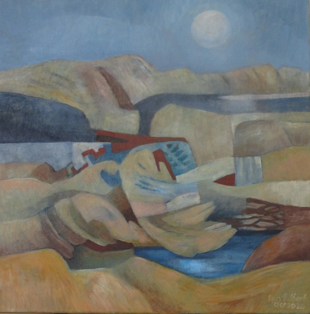 Desert Rain - 2024 Lyn Gilbert Artwork